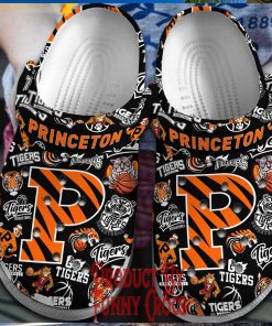 Princeton Tigers Logo Basketball Crocs For Adults