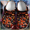 Princeton Tigers NCAA Black Crocs Shoes