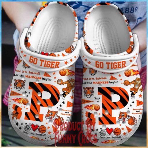 Princeton Tigers NCAA Crocs Shoes