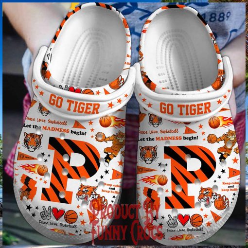 Princeton Tigers NCAA Crocs Shoes