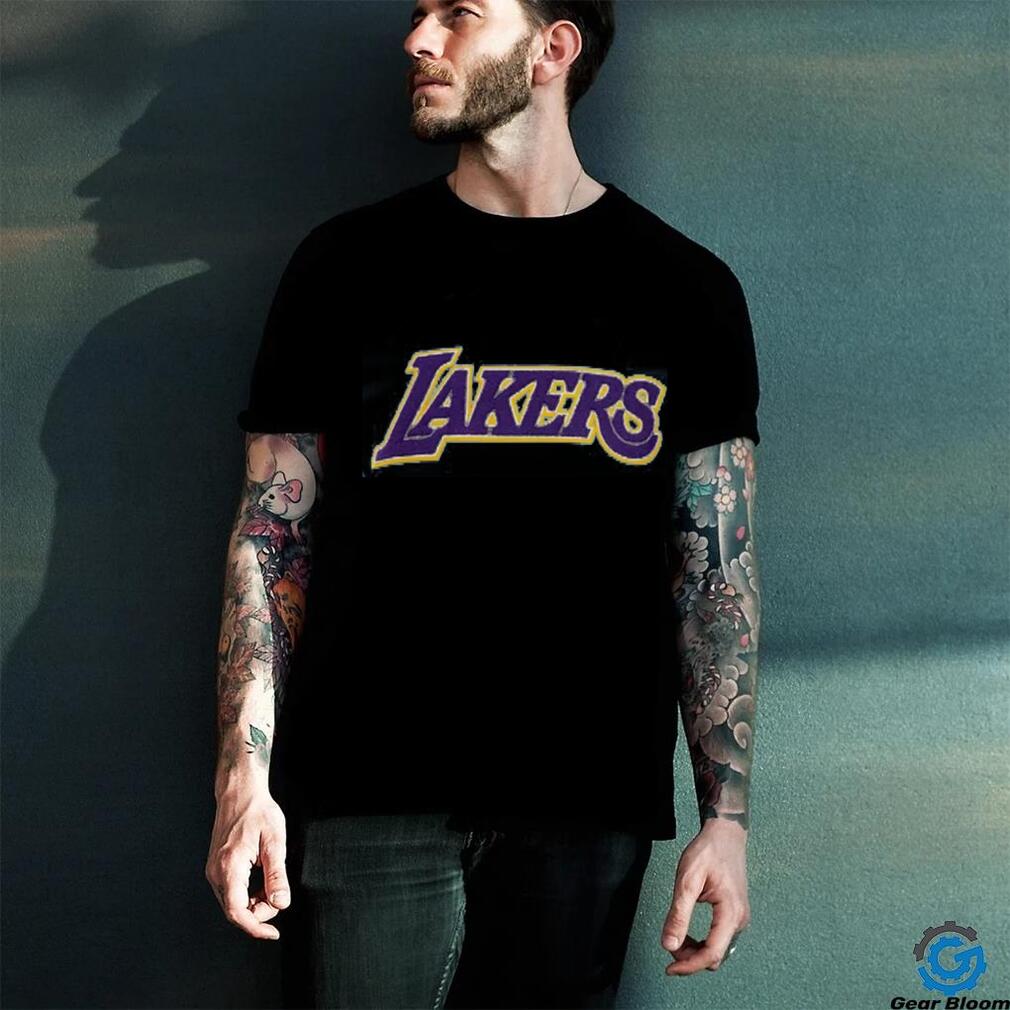 Pro Standard Men's Los Angeles Lakers Blue Chenille T Shirt Pro Standard Men's Los Angeles Lakers Blue Chenille T Shirt