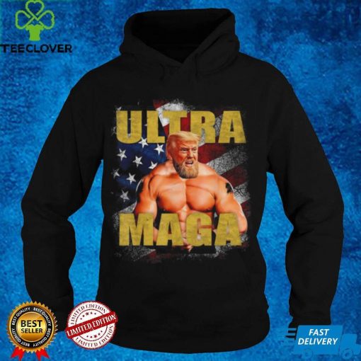Pro Trump, Trump Muscle, Ultra Maga American Muscle Shirt