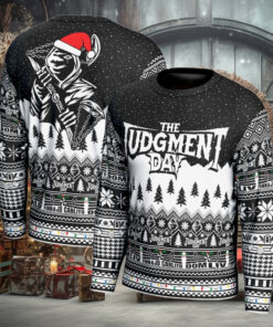 ProSphere Black The Judgment Day Holiday Sweater