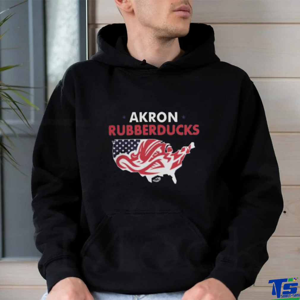 Product akron Rubberducks Usa 4Th Of July shirt Product akron Rubberducks Usa 4Th Of July shirt