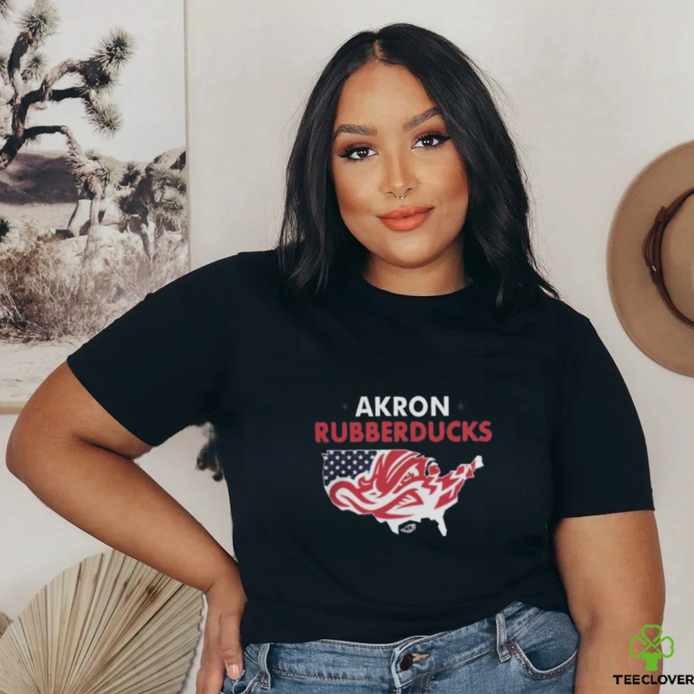 Product akron Rubberducks Usa 4Th Of July shirt Product akron Rubberducks Usa 4Th Of July shirt