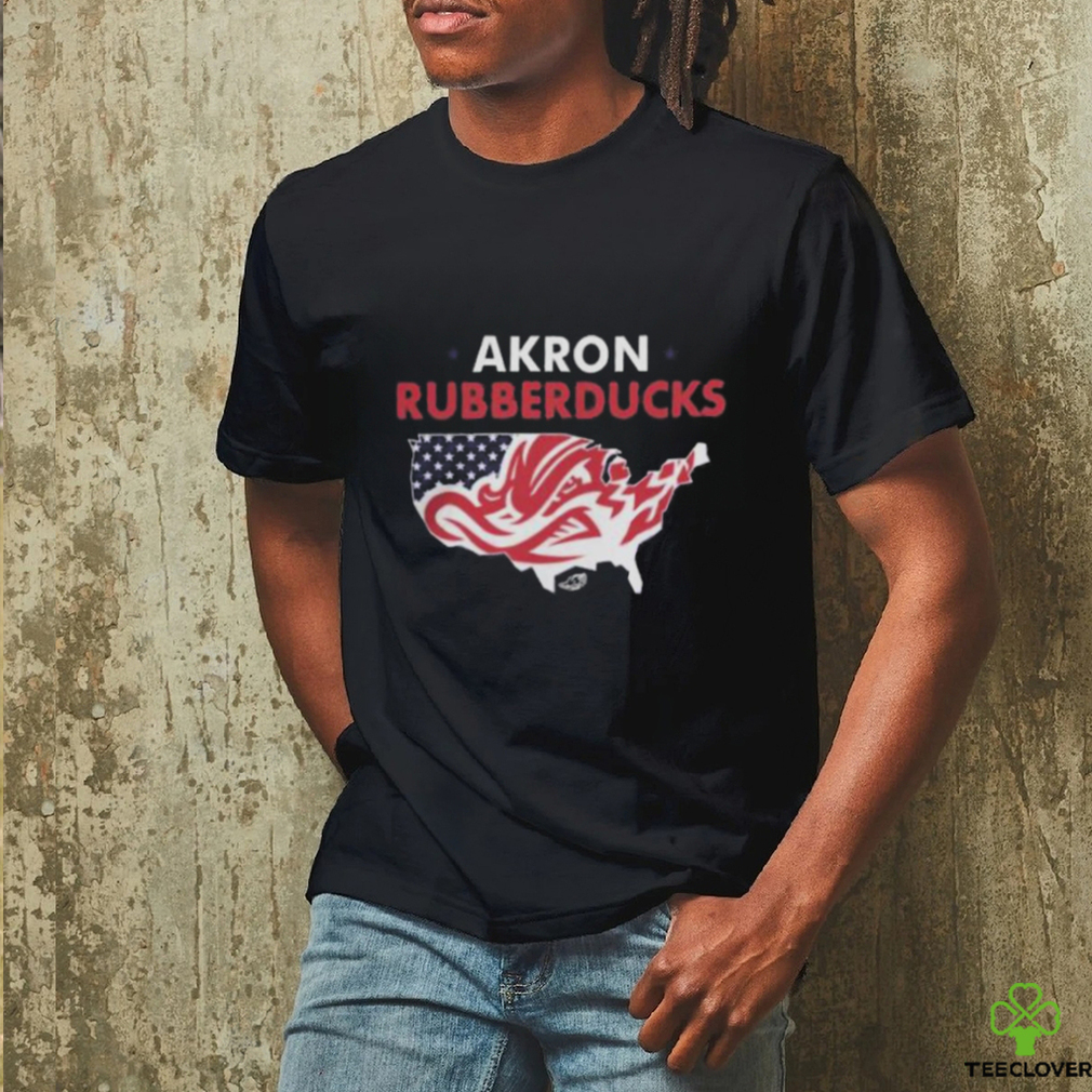 Product akron Rubberducks Usa 4Th Of July shirt Product akron Rubberducks Usa 4Th Of July shirt