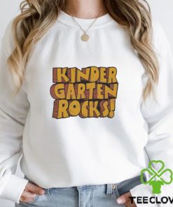 Product kindergarten rocks back to school hoodie, sweater, longsleeve, shirt v-neck, t-shirt