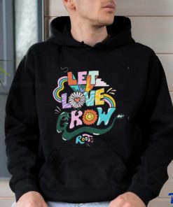 Product roots store let love grow pride shirt