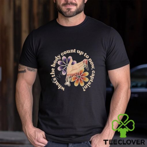 Product what_s The Body Count Up To Now Captain shirt
