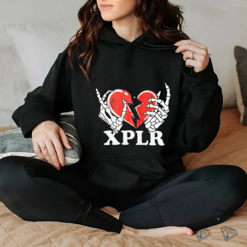 Product xplr merch heartbreak hoodie, sweater, longsleeve, shirt v-neck, t-shirt