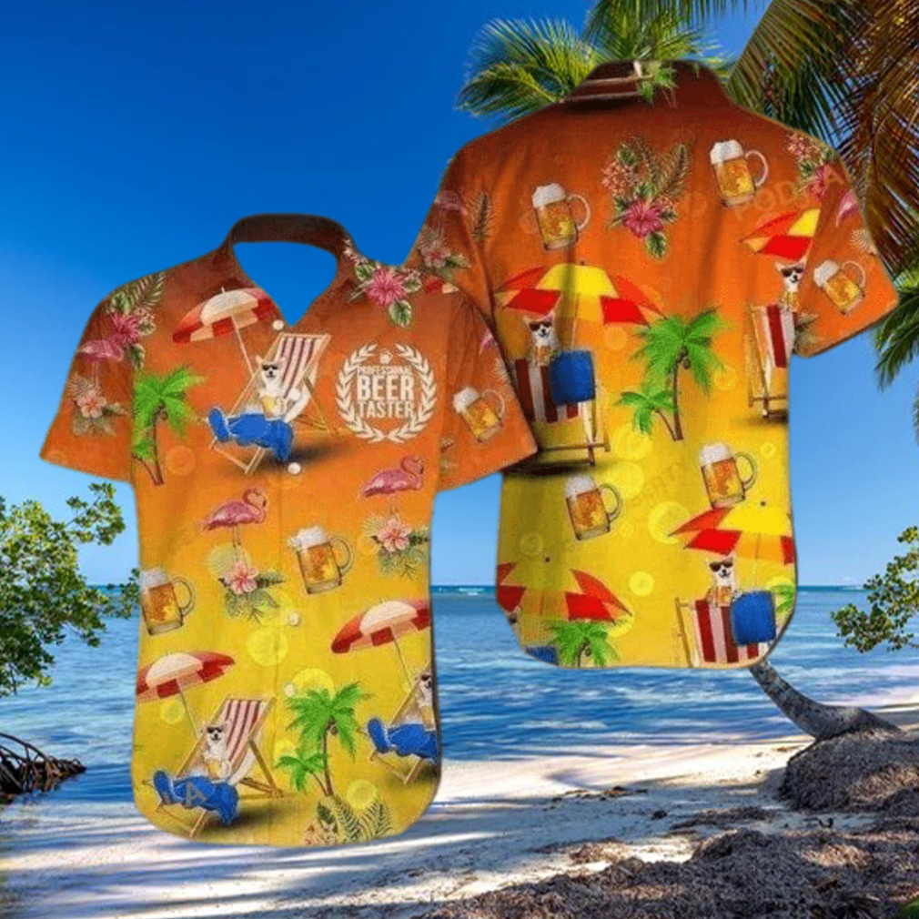Professional Beer Taster Funny Hawaiian Shirt Professional Beer Taster Funny Hawaiian Shirt