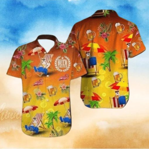 Professional Beer Taster Funny Hawaiian Shirt