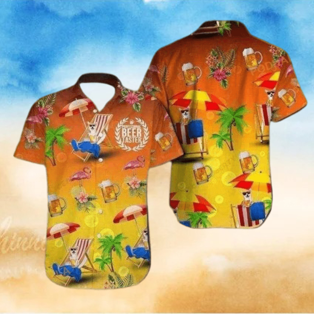 Professional Beer Taster Funny Hawaiian Shirt Professional Beer Taster Funny Hawaiian Shirt