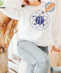 Professor Proton Grab your Goggles put your lab coat on Here he comes PP logo shirt