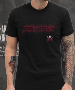 Profile Varsity Men's Georgia Bulldogs Black Big and Tall Logo T Shirt