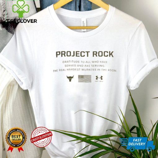 Project Rock Veterans Day T Shirt