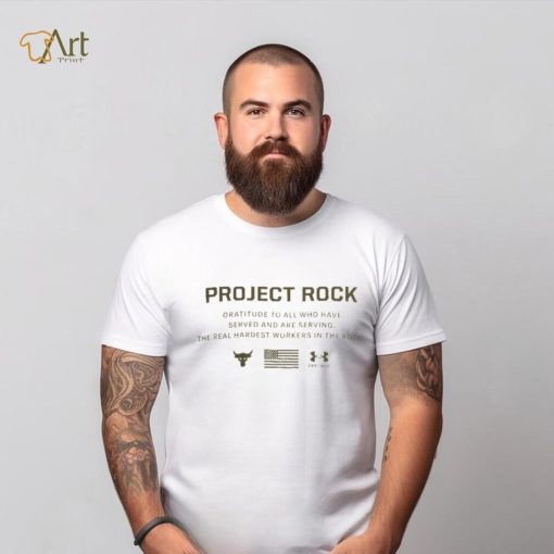 Project Rock Veterans Day T Shirt