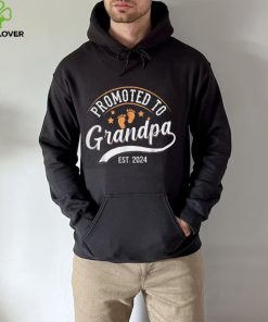 Promoted To Grandpa Est 2024 Gift For Father’s Day In 2024 Unisex Tank Top