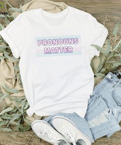 Pronouns matter transgender awareness hoodie, sweater, longsleeve, shirt v-neck, t-shirt