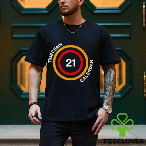 Proofofink Timechain Calendar Shirt