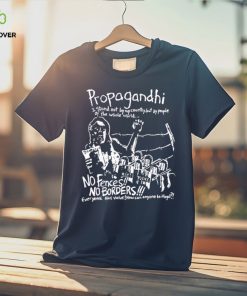 Propagandhi I stand not by my country but by people of the whole World shirt