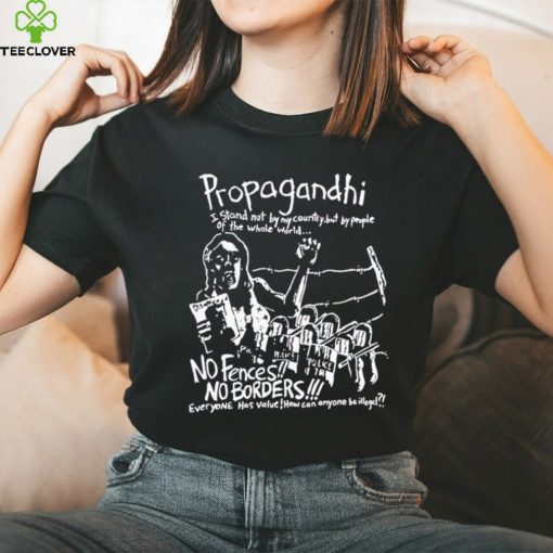 Propagandhi I stand not by my country but by people of the whole World shirt