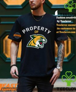 Property Of Northern Michigan Wildcats Logo Shirt