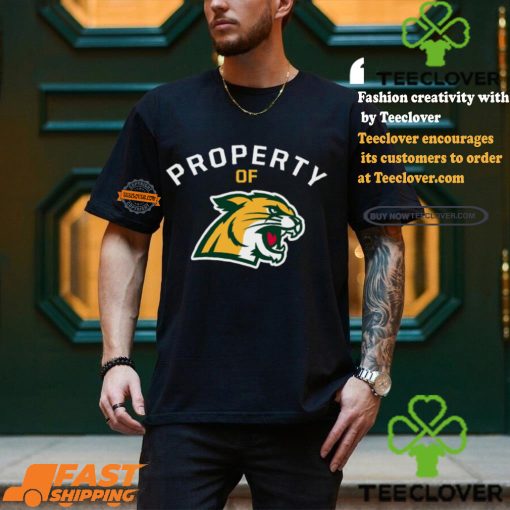 Property Of Northern Michigan Wildcats Logo Shirt