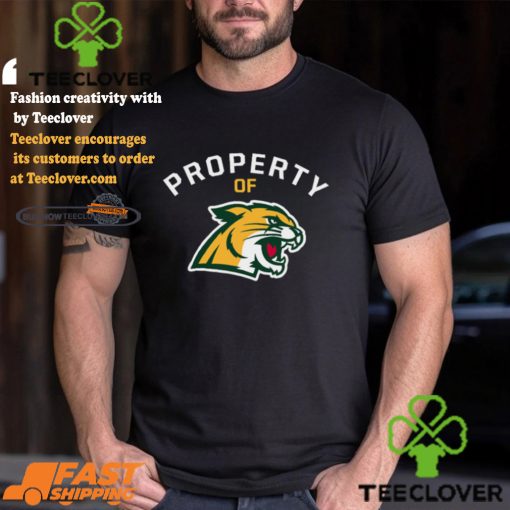 Property Of Northern Michigan Wildcats Logo Shirt