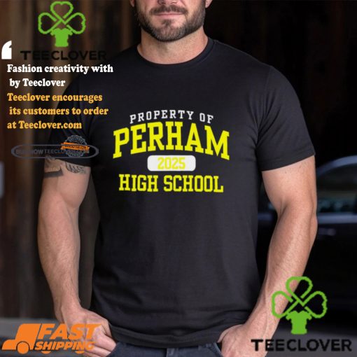 Property Of Perham Yellow Jackets 2025 High School Shirt