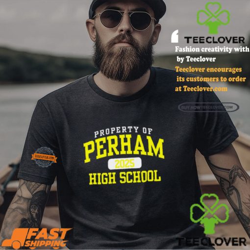 Property Of Perham Yellow Jackets 2025 High School Shirt