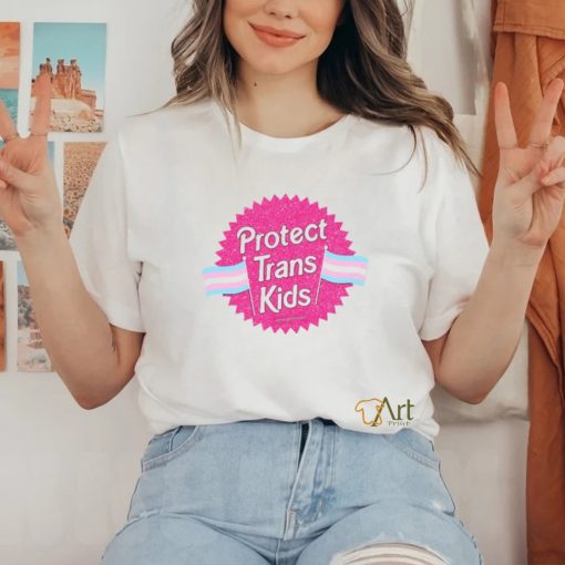 Protect Trans Kids Megamikoart Pride T Shirt