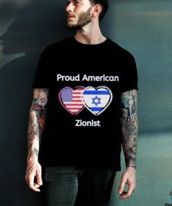 Proud American zionist T shirt