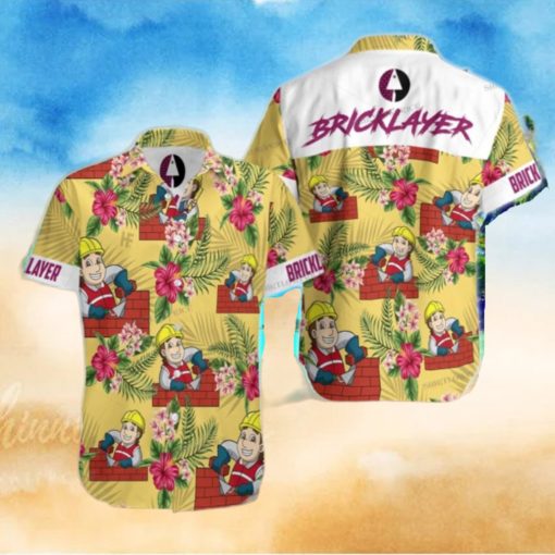 Proud Bricklayer Hawaiian Shirt Best Gift