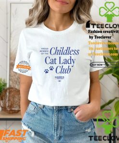 Proud Member Of The Childless Cat Lady Club Shirt