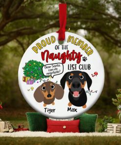 Proud Member Of The Naughty List Ornament