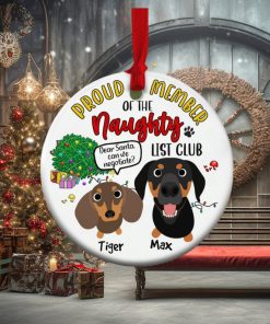 Proud Member Of The Naughty List Ornament