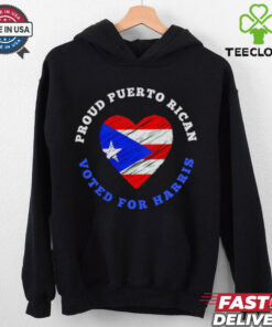 Proud Puerto Rican Voted For Harris shirt