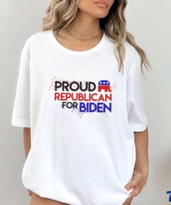 Proud Republican For Biden 2024 shirt