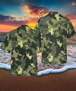 Proud Texas Camouflage Deer Hunting Camo Hawaiian Shirt