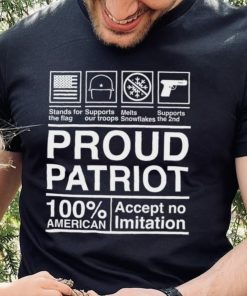 Proud patriot Accept no imitation hoodie, sweater, longsleeve, shirt v-neck, t-shirt