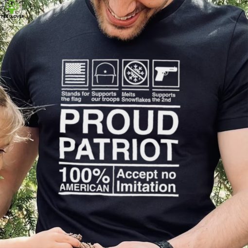 Proud patriot Accept no imitation hoodie, sweater, longsleeve, shirt v-neck, t-shirt