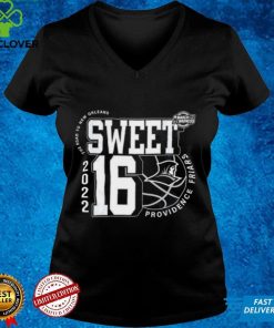 Providence Friars Sweet 16 NCAA Men's Basketball 2022 Vitt Graphic Uni T Shirt