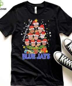 Toronto Blue Jays Team Christmas With My Blue Jays Tree Shirt