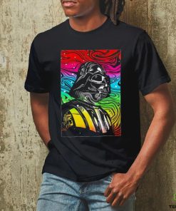 Psychedelic side of the force Darth Vader Star Wars shirt