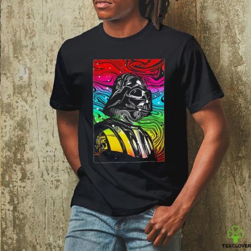 Psychedelic side of the force Darth Vader Star Wars hoodie, sweater, longsleeve, shirt v-neck, t-shirt