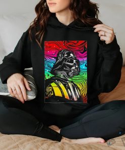 Psychedelic side of the force Darth Vader Star Wars hoodie, sweater, longsleeve, shirt v-neck, t-shirt