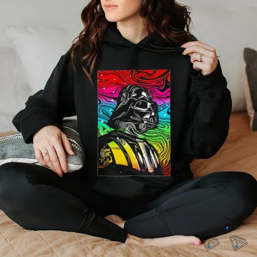 Psychedelic side of the force Darth Vader Star Wars hoodie, sweater, longsleeve, shirt v-neck, t-shirt