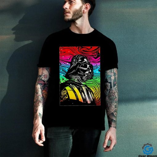 Psychedelic side of the force Darth Vader Star Wars hoodie, sweater, longsleeve, shirt v-neck, t-shirt