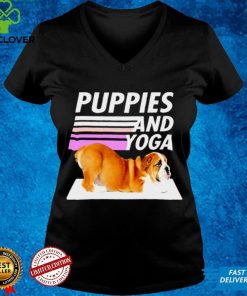 Pubbies and yoga shirt